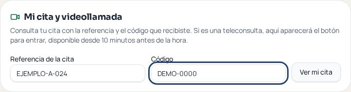 BantuBooking: consulta de una cita